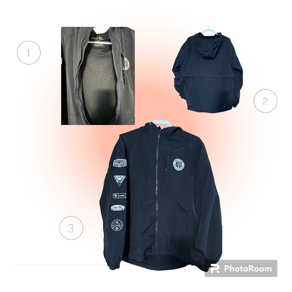 Men’s salt life black jacket